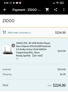 Zidoo Z9X,Z10 Pro Z1000 Pro 4K UHD Media Player Kullanıcıları (Realtek 1619DR Chipsetli)