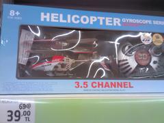  4 Kanal helikopter Kdv dahil 49.00 TL 3.5 Kanal 39.00 TL
