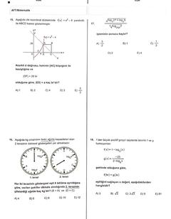 Bu pdf lere ihtiyacım var[345 tyt deneme,345 ayt deneme,paraf 3 lü tyt deneme]