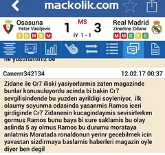 Maçkolikteki Troll Yorumlar