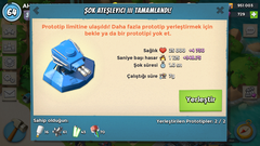  65. Seviye full + full boom beach satiliktir