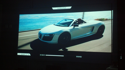 Acer K330 Led Projeksiyon-DIY MDF Projeksiyon Perdesi-Htpc Kurulumu