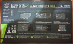 Asus rog strix gtx 1650 advanced Sıfır Kutulu