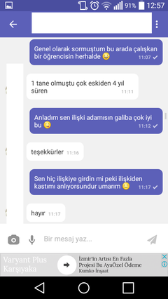 Kırıkkaleli Gencin Deliğe Olan Açlığı Adlı Çalışma