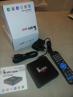  KM8 PRO TV Box İnceleme (Amlogic S912 8 çekirdek-4K-Android 6.0- 2G/8G-BT-Wifi)