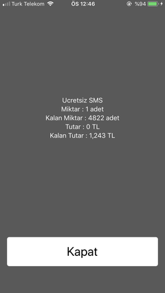 iPhone-Turk Telekom kullanım bildirimi kapatma nasıl yapılır ?