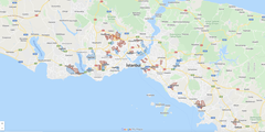 TurkNet GigaFiber Altyapı Haritası