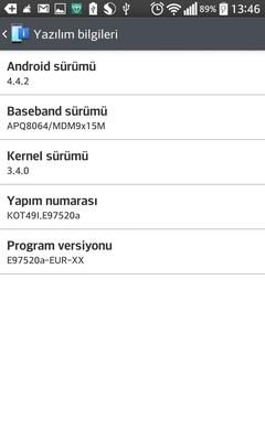  LG Optimus G (E975) KitKat Resmi Güncellemesi Kısa İnceleme