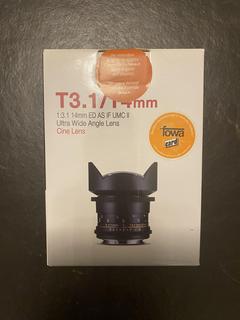 Samyang T3.1 14mm Cine Lens FX Mount Fujifilm