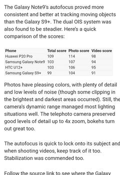 Galaxy Note 9'un kamerası, P20 Pro'yu geçemedi