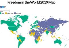 Türkiye internette 'özgür olmayan ülkeler' arasına girdi