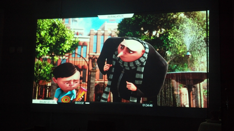 Acer K330 Led Projeksiyon-DIY MDF Projeksiyon Perdesi-Htpc Kurulumu