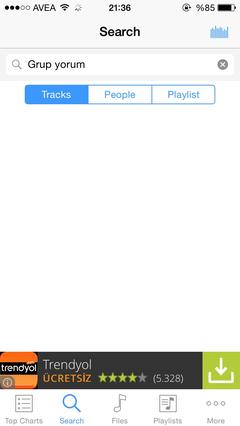  AppStore daki Müzik Uygulamaları
