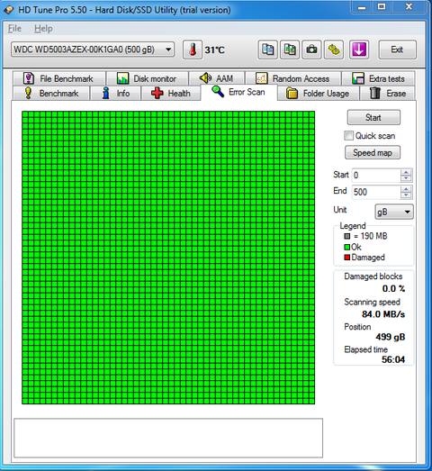 Hdtune disk değerleri değerlendirme?