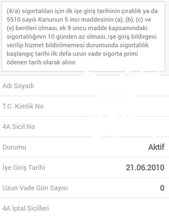 GSS' den 4a' ya Geçirilmişim?