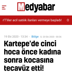 Cinci hoca önce kadına sonra kocasına tecavüz etti!