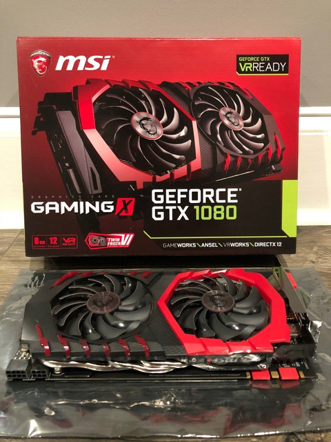 Bu fırsat kaçmaz.. Garantili ve tertemiz. MSI GTX 1080 GamingX 8GB