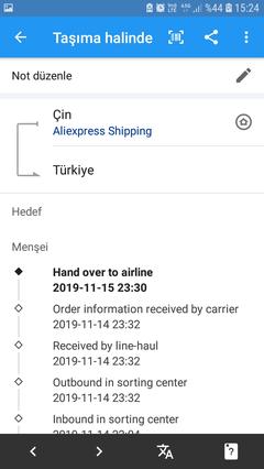 Aliexpress Standard Shipping Mağdurları - TÜM KARGO MAĞDURLARI TOPLANIYORUZ!