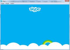  Skype boş ekran sorunu