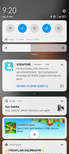 Vodafone 20 GB, 1000 Dakika, 250 SMS 99₺ (Kampanya Sona Erdi)