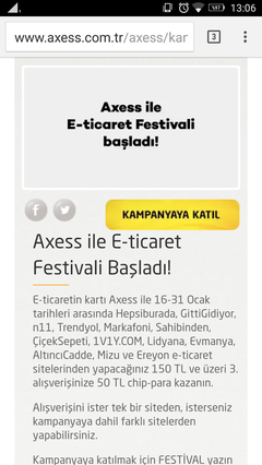 AXESS İLE E-TİCARET FESTİVALİ