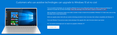 Yardımcı Teknolojileri Kullananların Windows 10'a Yükseltmesi 16 Ocak 2018 Tarihinde Sona Eriyor.