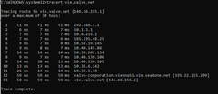 Oris Telekom Tracert ve ping sonuçlarını merak edenler