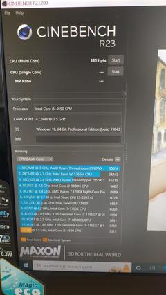 Cpu Cinebench R23 sonuclarınız buraya