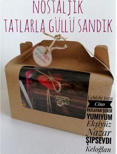 DOKSANLI YILLAR  NOSTALJİK TATLAR TAKVİM SANDIĞI CİNO YUMİYUM LEBLEBİ TOZU EKŞİYÜZ