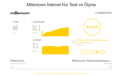 Millenicom Akşamları Ping ve Paket Kaybı Sorunu Çözülemiyor