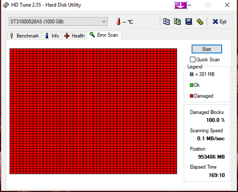 Hard Disk Sağlığı düzeltmek
