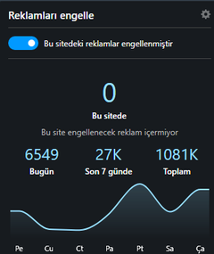 Adblock kullanın , kullandırın.