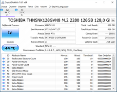 Toshiba 128gb m.2