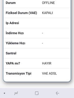 dsl ışığının aniden sönmesi