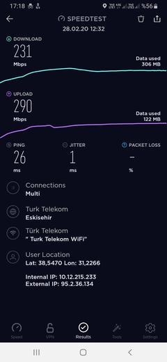 Turk Telekom superonline diğer ısp'ler upload hızlarını düşürdü