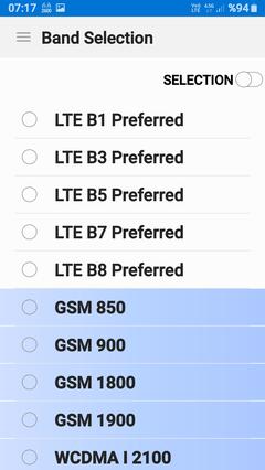 SAMSUNG telefonlarda  ROOTSUZ 5g 4g 3g 2g   band seçme  resimli anlatım ..