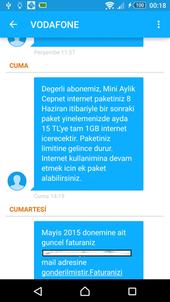  Vodafone 'CEPNET PAKETİ'  13 TL'ye Sınırsız İnternet! (Abone Alımı Bitmiştir)