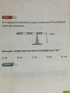 11.sınıf denge sorusu (mantığını anlamıyorum)