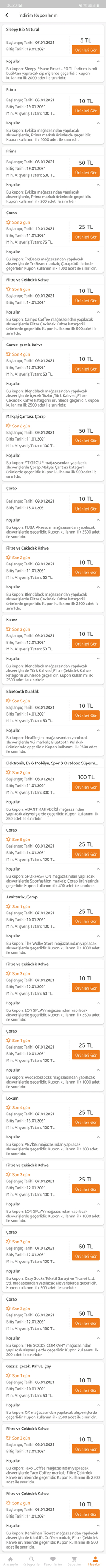 TRENDYOL SANA ÖZEL 25 TL