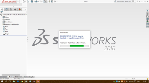 YENİLENDİ Solidworks 2016 ANA KONU SP 4.0 ÇIKTI Yeni (BELGE) PART AÇMA Sorunu ÇÖZÜLDÜ