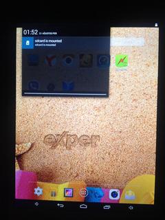  Exper Easypad T8Q Sd card Sorunu Acil