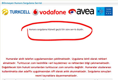  Telefon numalarımız alelade ellerde! Turktuccar.com Numara Sorgulama