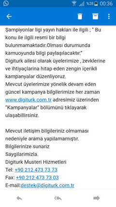 2018-19-20-21 Şampiyonlar Ligi ve Uefa Avrupa Ligi (Paket Bilgileri, Güncel Fiyatlar, Haberleşme vs. (Ana Konu) 3 Yıl Digiturk Aldı!