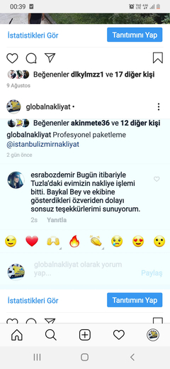 İstanbul İzmir Parça Eşya Taşıma-GLOBAL NAKLİYAT