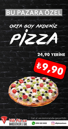 Ankara'da Pizza Fırsatı... Foruma Özel İndirim!