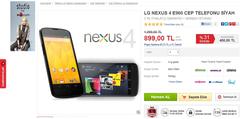  LG NEXUS 4 899 TL N11