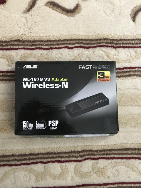 ASUS WL-167G V3 Wireless Adaptörü