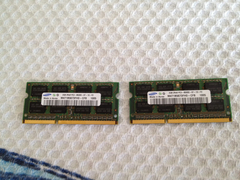  Satılık 2gb DDR 3 1066 MHz Notebook Ram'i (2 adet)