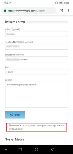 vwturk.com forum sayfası başı boş mu?