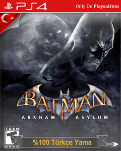 Batman Arkham Asylum  PS4 Türkçe Yama (ÇIKTI)